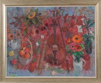 Lot 1901 - DONALD MANSON, SALTATIO oil on canvas, signed...