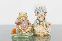 Lot 214 - BESWICK BEATRIX POTTER FIGURES OF LADY MOUSE...