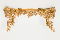 Lot 287 - 19TH CENTURY GILT BRASS ROCCOCO REVIVAL FENDER...