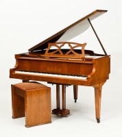 Lot 301 - COLLARD AND COLLARD BABY GRAND PIANO with...