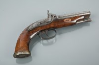 Lot 316 - EARLY 19TH CENTURY PERCUSSION DOUBLE BARRELLED...