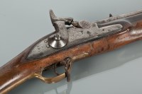 Lot 318 - EARLY 19TH CENTURY PERCUSSION MUSKET with full...