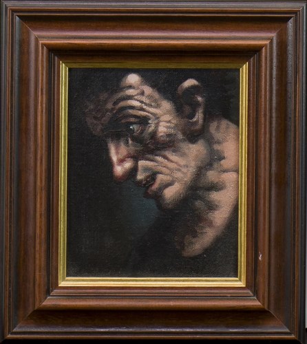 Lot 53 - * PETER HOWSON OBE, JIMBO oil on canvas,...