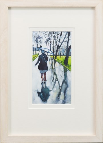 Lot 62 - BRYAN EVANS, ANN REFLECTING IN THE PARK...