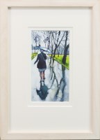 Lot 62 - BRYAN EVANS, ANN REFLECTING IN THE PARK...