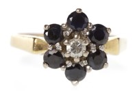 Lot 569 - MID TO LATE TWENTIETH CENTURY SAPPHIRE AND...