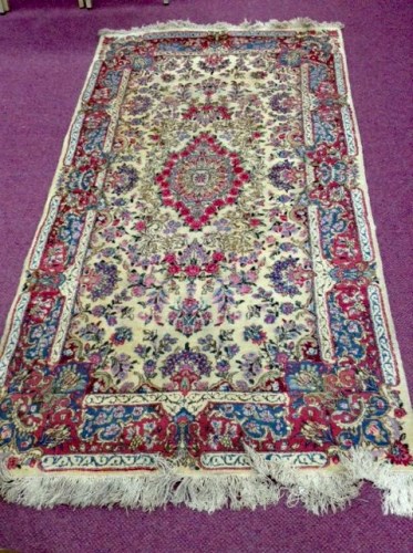 Lot 1017 - PAIR OF EARLY 20TH CENTURY PERSIAN RUGS with...