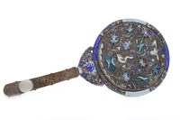 Lot 1043 - FINE LATE 19TH CENTURY CHINESE ENAMELLED WHITE...