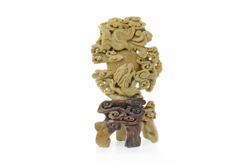 Lot 1066 - 20THE CENTURY CHINESE SOAPSTONE CARVING...