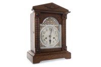 Lot 1413 - LATE 19TH CENTURY MANTEL CLOCK the movement by...
