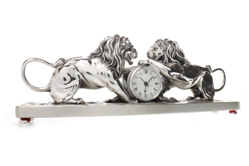 Lot 1416 - CONTEMPORARY SCULPTURAL CLOCK BY OTTAVIANI the...