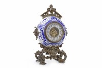 Lot 1422 - EARLY 20TH CENTURY FRENCH STYLE MANTEL CLOCK...