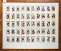Lot 1700 - SET OF FIFTY B.A.T. INDIAN CHIEFS CIGARETTE...