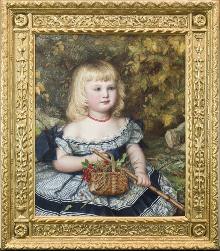 Lot 380 - MARIA BROOKS (AMERICAN 1837 - 1913), YOUNG...