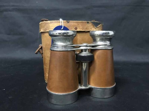 Lot 2 - CHEVALIER PARIS BINOCULARS along with two...