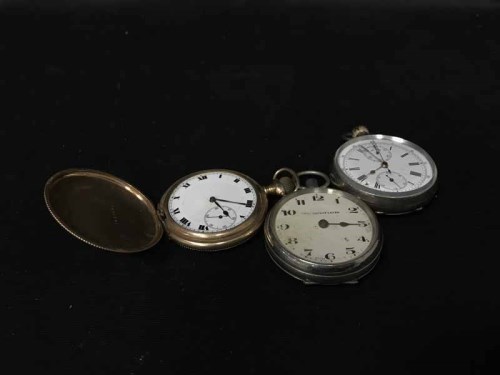 Lot 18 - GROUP OF VARIOUS POCKET WATCHES