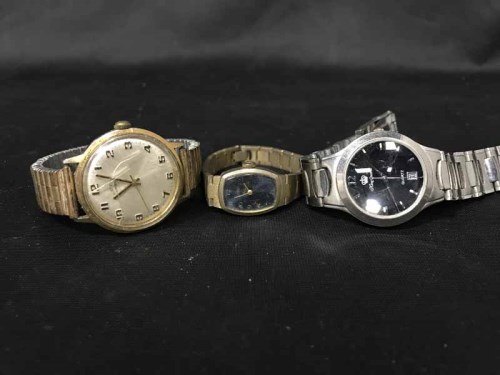 Lot 19 - GROUP OF WRISTWATCHES including a lady's nine...