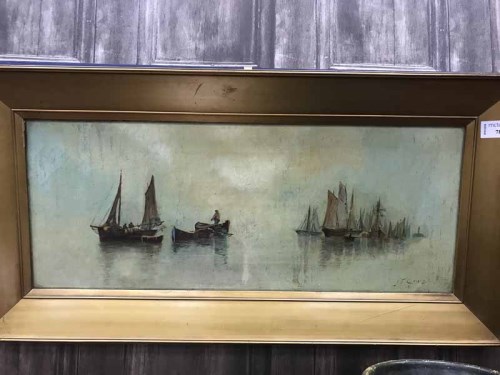 Lot 78 - J F CRAIG, THE CALM WATERS oil on canvas,...