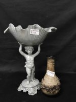 Lot 121 - LOT OF GLASS AND CERAMICS including vases etc.