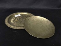 Lot 140 - LOT OF BRASS WARES including horse brasses;...