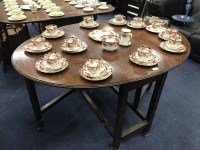 Lot 213 - TWO DROP LEAF DINING TABLE