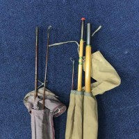 Lot 241 - TWO FISHING RODS
