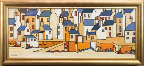Lot 25 - * IAIN CARBY, BACK OF THE HARBOUR, STROMNESS...