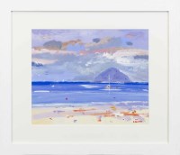 Lot 84 - ALISTAIR BENNIE, AILSA CRAIG acrylic on board,...