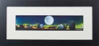 Lot 58 - * ERIC DOIG, CLYDESIDE CRANES acrylic and pen...
