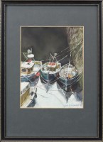 Lot 122 - * SHEILA R MCDONALD, BOATS IN HARBOUR...