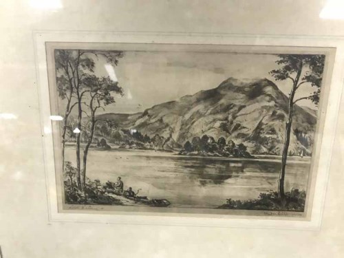Lot 16 - LOT OF FIVE ETCHINGS INCLUDING EXAMPLES BY...