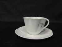 Lot 83 - SHELLEY PART TEA SERVICE scalloped and ribbed...