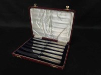 Lot 200 - COLLECTION OF SILVER PLATED FLATWARE inside a...