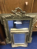 Lot 210 - TWO GILT WALL MIRRORS