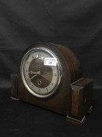 Lot 218 - MANTEL CLOCK along with clock mechanisms