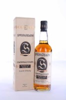Lot 1264 - SPRINGBANK AGED 21 YEARS Campbeltown Single...