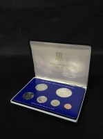 Lot 270 - THREE CASED PROOF COIN SETS WITH CERTIFICATES...