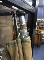Lot 328 - TWO FISHING RODS