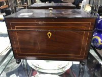 Lot 347 - VICTORIAN TEA CADDY