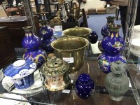 Lot 360 - GROUP OF ASIAN ITEMS including vases etc