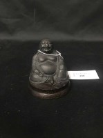 Lot 408 - CHINESE BRONZE BUDDAH