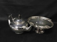 Lot 411 - LOT OF SILVER PLATE including tea and coffee...