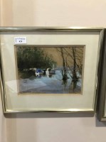 Lot 424 - MARY W HUTTON, BOAT STUDY, BALLOCH; and WILD...