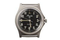 Lot 759 - GENTLEMAN'S PRECISTA MILITARY ISSUE STAINLESS...