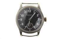 Lot 775 - GENTLEMAN'S GLYCINE MILITARY ISSUE STAINLESS...