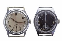 Lot 790 - GENTLEMAN'S MILITARY ISSUE WATCH DIAL AND...