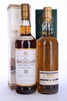 Lot 1291 - MACALLAN 10 YEAR OLD Highland Single Malt...