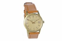 Lot 933 - GENTLEMAN'S ETERNA-MATIC GOLD PLATED AUTOMATIC...