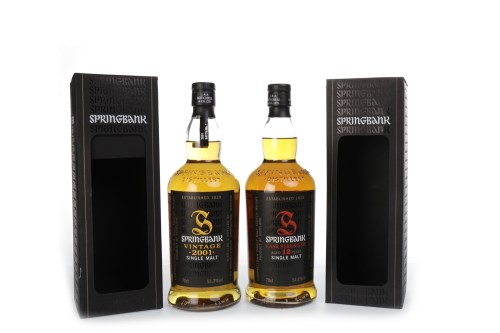 Lot 1038 - SPRINGBANK AGED 12 YEARS CASK STRENGTH Active....