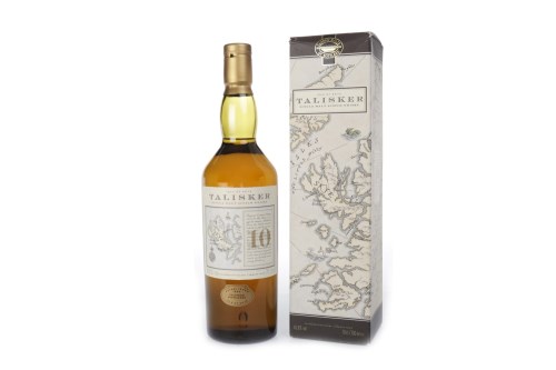 Lot 1140 - TALISKER 10 YEARS OLD - MAP LABEL Active....